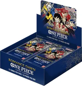 One Piece English OP01 Romance Dawn (White Bottom) Booster Box CARDS LIVE OPENING
