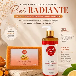 	Turmeric Lemon Soap + Radiant Glow Oil Set
