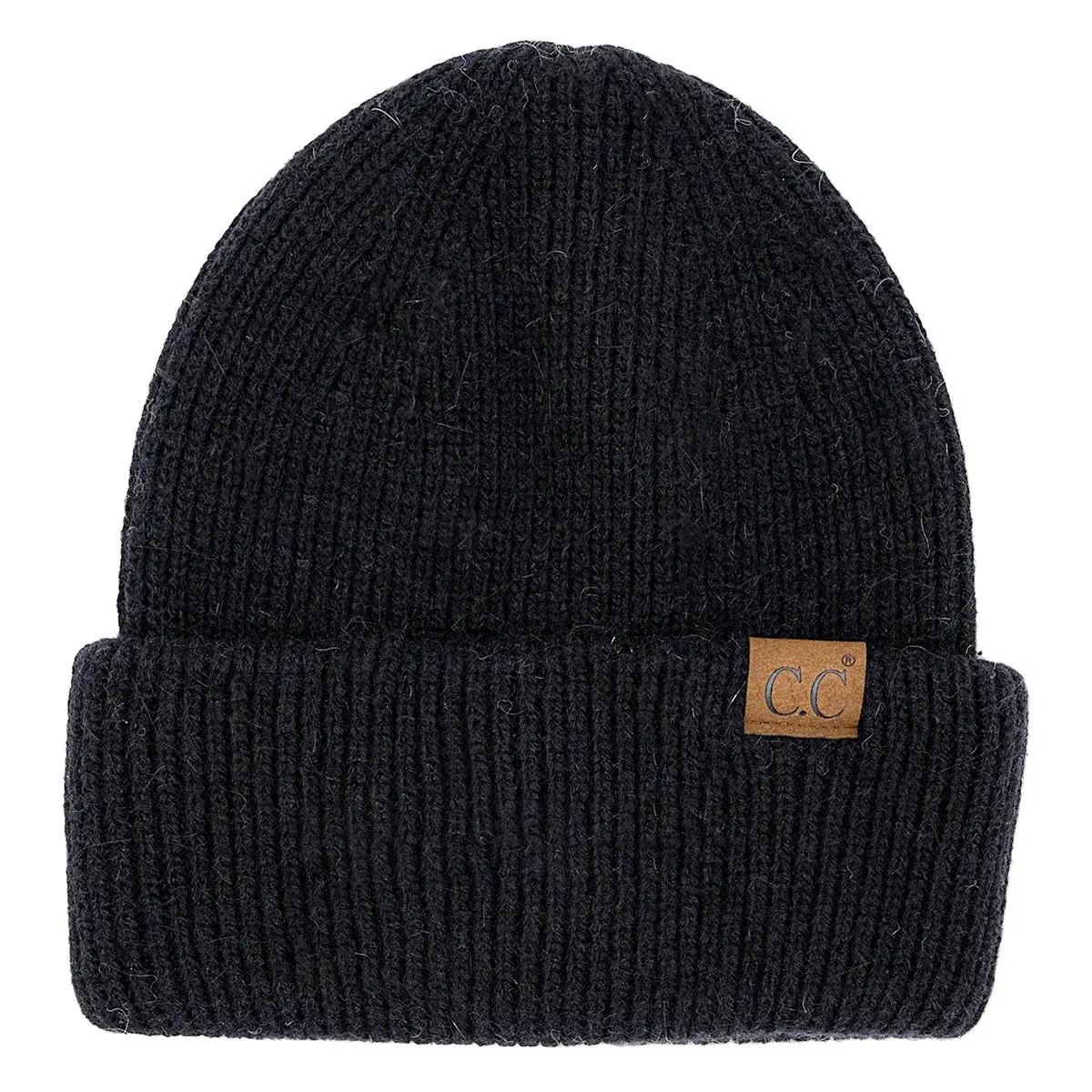 CC Double Cuff Beanie Hat