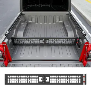 [Fits 20-26 Gladiator] Truck Bed Divider Compatible with 2020-2026 Jeep Gladiator Cargo Manager Molle Panel Truck Bed Organizer Replacement for 2020-2026 Jeep Gladiator Accessories