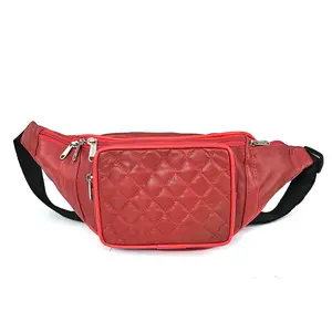 Tamsy Genuine Leather Fanny Pack with RFID Protection