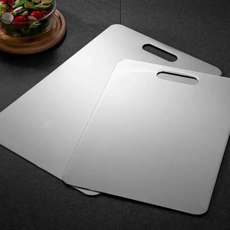 Stainless Steel Thickened Cutting Board Antibacterial Mildew-proof Kneading Dough Board