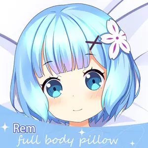 Anime Dakimakura Japanese Otaku Waifu Life Size Doublesided Print Hugging Body Pillov Cover Re: Life in a different world from zero Rem