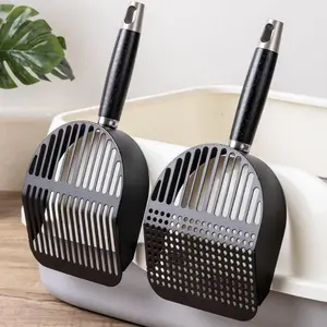 Stainless Steel Cat Litter Scoop | Portable Storage | Quick Sand Drainage