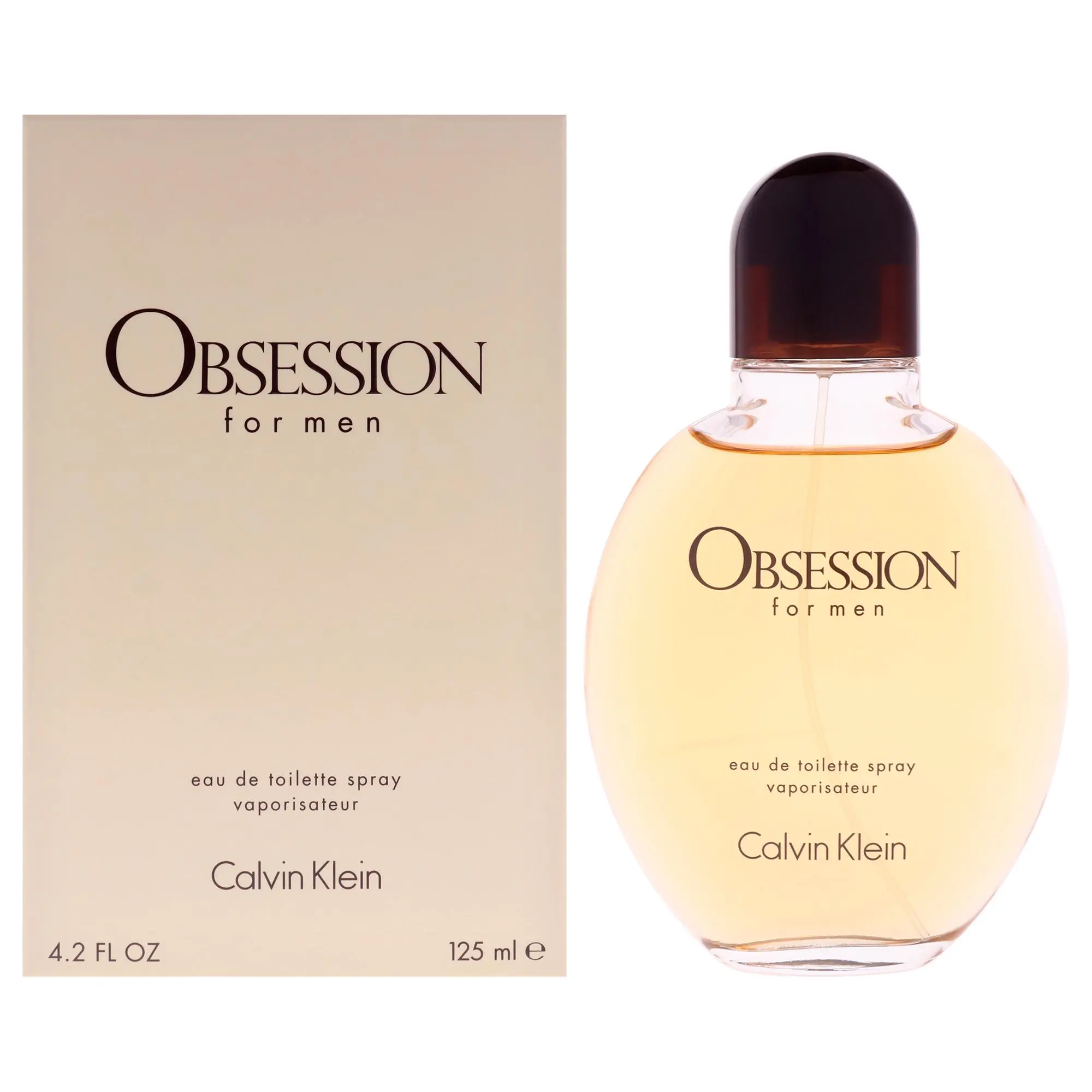 Obsession by Calvin Klein for Men - 4.2 oz EDT Spray