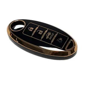 Soft Durable Tpu Car Key Protection Case, 360 Degree Protection for Nissan Altima Rogue Maxima Sentra, for Infiniti Armada Sedan Murano Pathfinder Frontier, Car Key Protector, Key Fob Protector