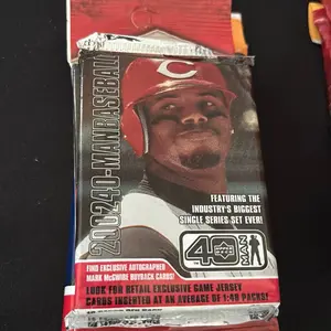 2002 Upper Deck 40-Man Baseball 10 cards per pack, Sports Cards Packs, Collectible Sports Cards