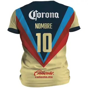 Liga MX Football Jersey Playera America Local 21, Champions Soccer Jersey, Gift For Fans, Football Team Uniform, Men Soccer Gear, Sport Apparel