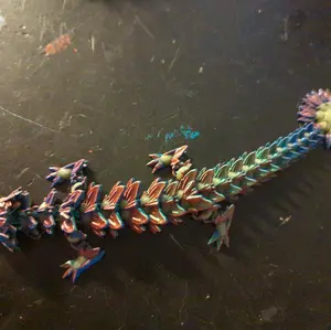 3D Printed-Tiny Sunflower Dragon and the Egg