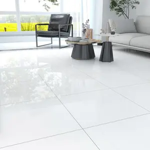 Magnum Super White Polished Porcelain Floor & Wall Tile