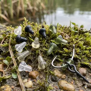 High-Strength Fishing Bead Stoppers Set: Durable Anti-Rust Float Fishing Accessories Kit for Multiple Techniques. Ideal for Still Water, Rivers, Black Pit, and General Wild Fishing. Includes Hook Stopper, Bait, and Tackle Tools.