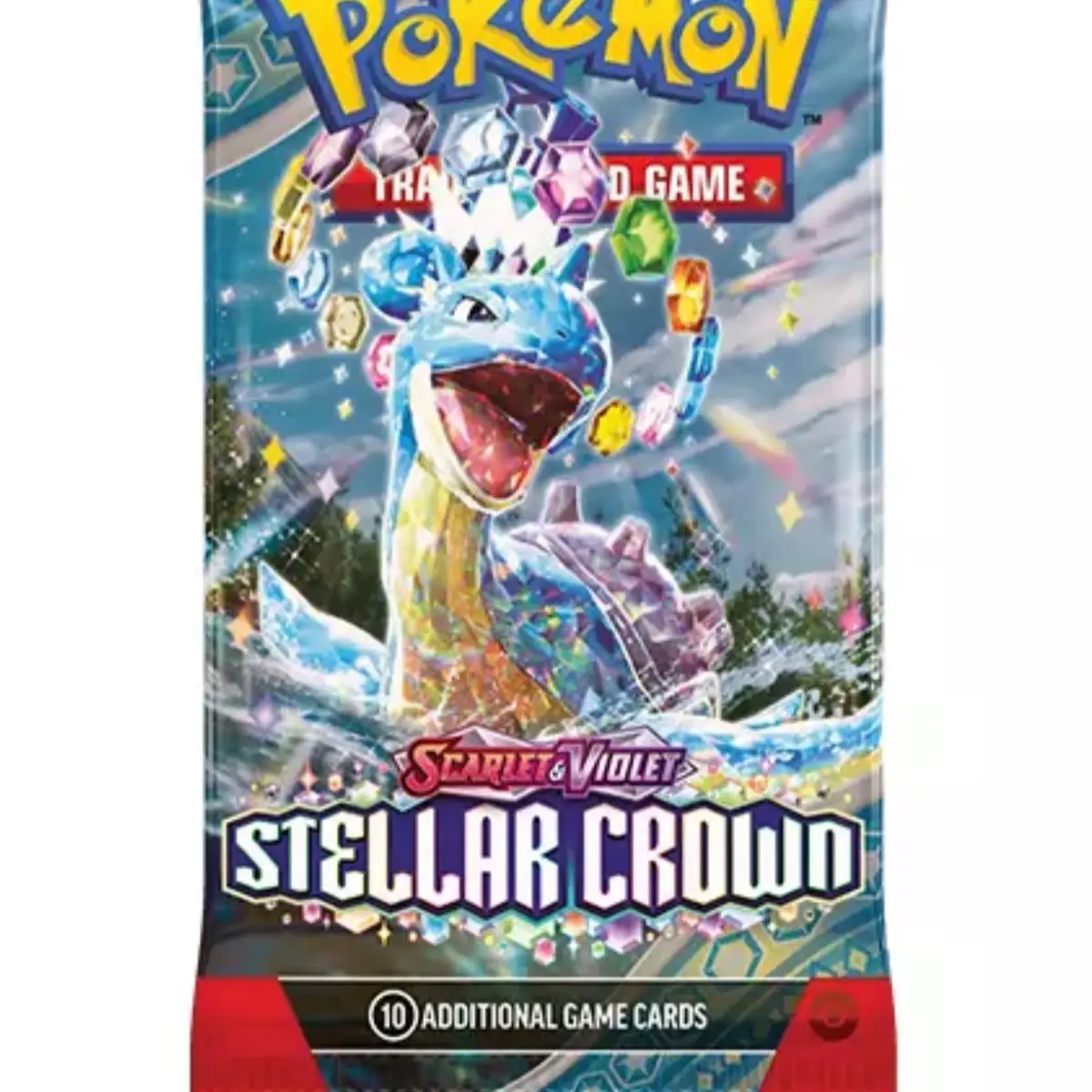 Pokemon TCG Stellar Crown Booster Pack x1