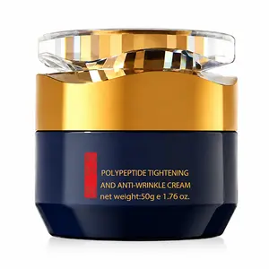 Polypeptide Tightening and Anti-Wrinkle Face Cream, Hydrating and Lifting Daily Moisturizer for Mature Skin and Night Routine, Gift for Women