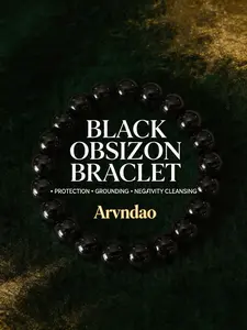 Ultimate Protection Bracelet: Authentic Black Obsidian for Grounding