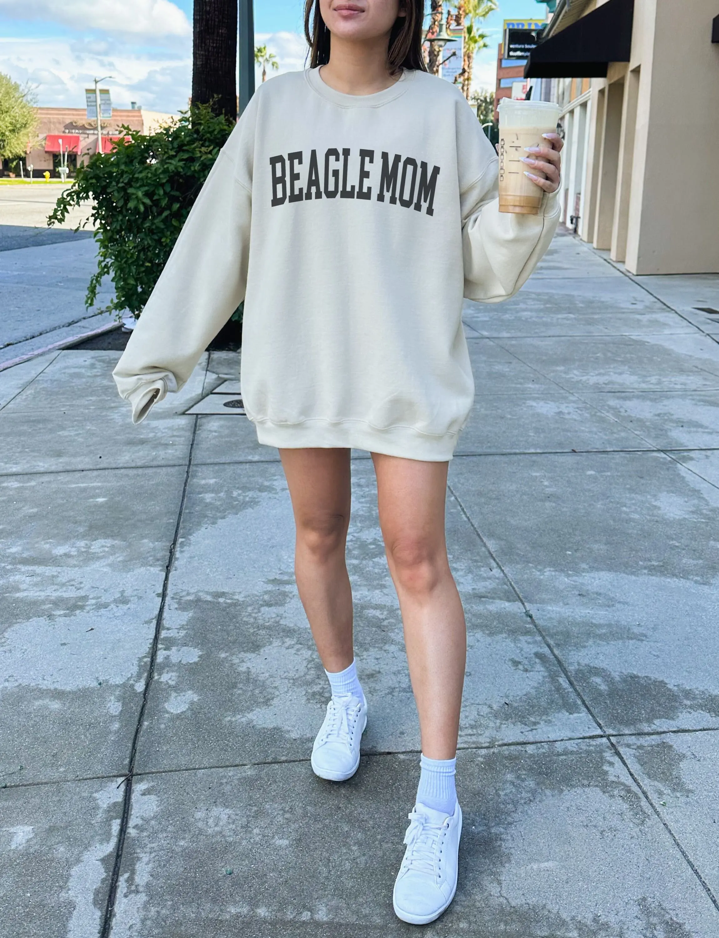 Beagle Mom Sweatshirt, Beagle Mama Shirt, Dog Mom Sweatshirt, Gift for Beagle Mom, Funny Beagle Owner Gift, Beagle Dog Mom Gifts AEM