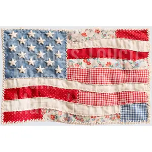 Patriotic Flag Patchwork