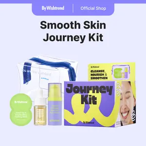 [By Wishtrend Official Shop] Smooth Skin Journey Kit, Moisturize Milky Green Tea Foaming Cream Clear Calming Ampoule Skincare