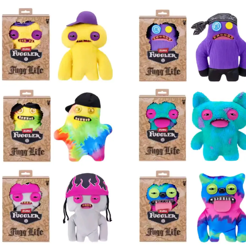NEW 2026 Fuggler Fugg Life - Funny Ugly Monster HTF Set of 6