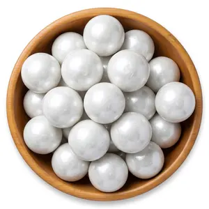 NY Spice Shop White Shimmer Gumballs - Tutti Frutti Flavor