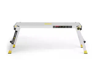 Gorilla Ladders 4 ft. x 12 in. x 20 in. Aluminum Slim-Fold Work Platform, 300 lbs. Load Capacity