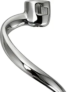 Stainless Steel Spiral Dough Hook for KitchenAid Tilt-Head Stand Mixers 4.5 & 5 Quart, Rustproof Replacement Dough Hook for Bread, Pizza, Pasta & Cookie Dough
