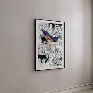 [Sale Up To 40%] Inosuke Hashibira Manga Poster, Demon Slayer Anime Wall Art, Curated Manga Panels Print, Action Anime Decor, Gift for Anime Fans