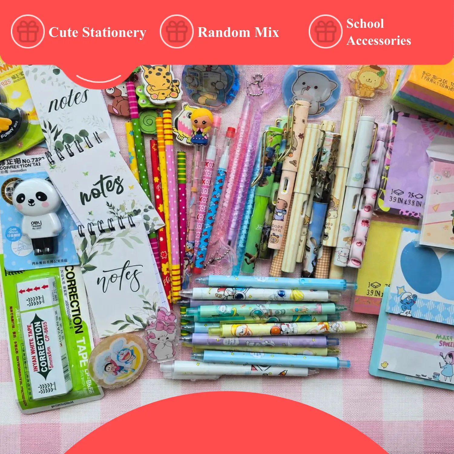 Cute Stationery Mystery Bundle (10+2)