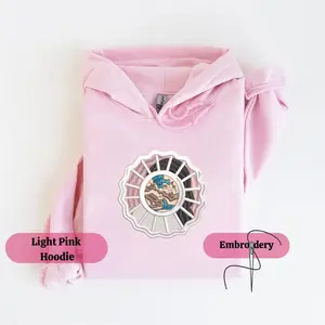 The Divine Feminine Mac Miller Embroidered Sweatshirt/Hoodie | Unisex Hoodie Sweatshirt | Gift For Mac Miller Fan