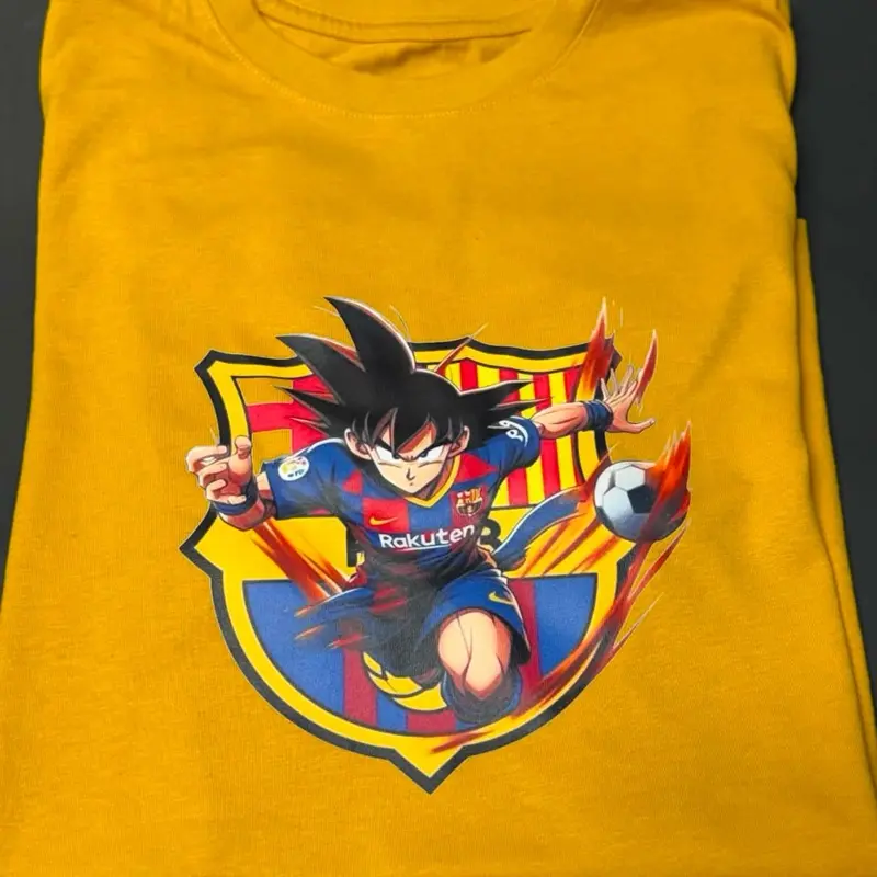 Barcelona Goku Tshirt