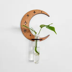Crescent Moon & Stars Wall Propagation Station - Test Tube Holder