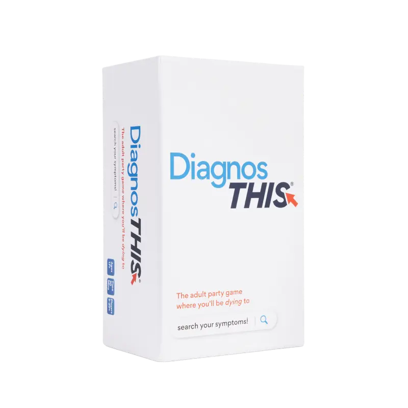 DiagnosTHIS - The adult party game for hypochondriacs and healthcare workers family