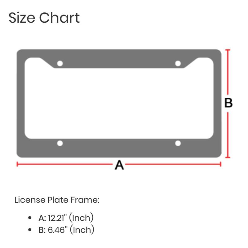 Cowboys License Plate Frame