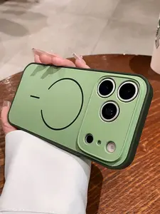 Official Skin-Feel Phone Case Premium Dual-Layer Pc+Tpu Construction Hard Outer Shell For Impact Resistance Soft Inner Layer For Shock Absorption, Ultimate All-Round Protection For iPhone 17 16 15 14 13 12