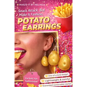 Hot Girl Snack Earrings