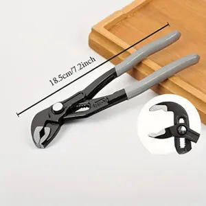 Quick release, adjustable channel lock, pump clamp pipe wrench suitable for pumps and maintenance | Durable Cr-V steel material, comfortable handle