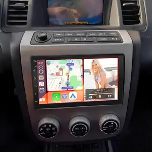 7" Double DIN Car Stereo for Nissan Murano Z50 2003–2008 | Double Din Touchscreen Radio with Wireless CarPlay & Android Auto, GPS Navigation, Bluetooth, WiFi, SWC, Backup Camera