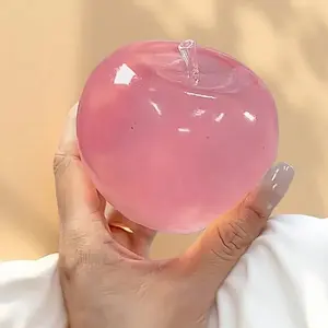 Crystal Apple Stress Ball, Soft, Ultra-Thin Texture, Sensory Toy, Desk Decor, Office Gift, Perfect for Relaxation, Stress Relief Decoration