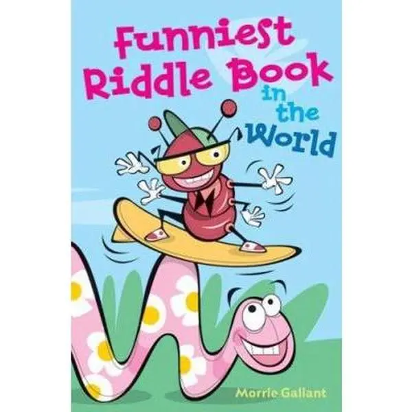 USED-Funniest Riddle Book in the World by Morrie Gallant (Paperback)
