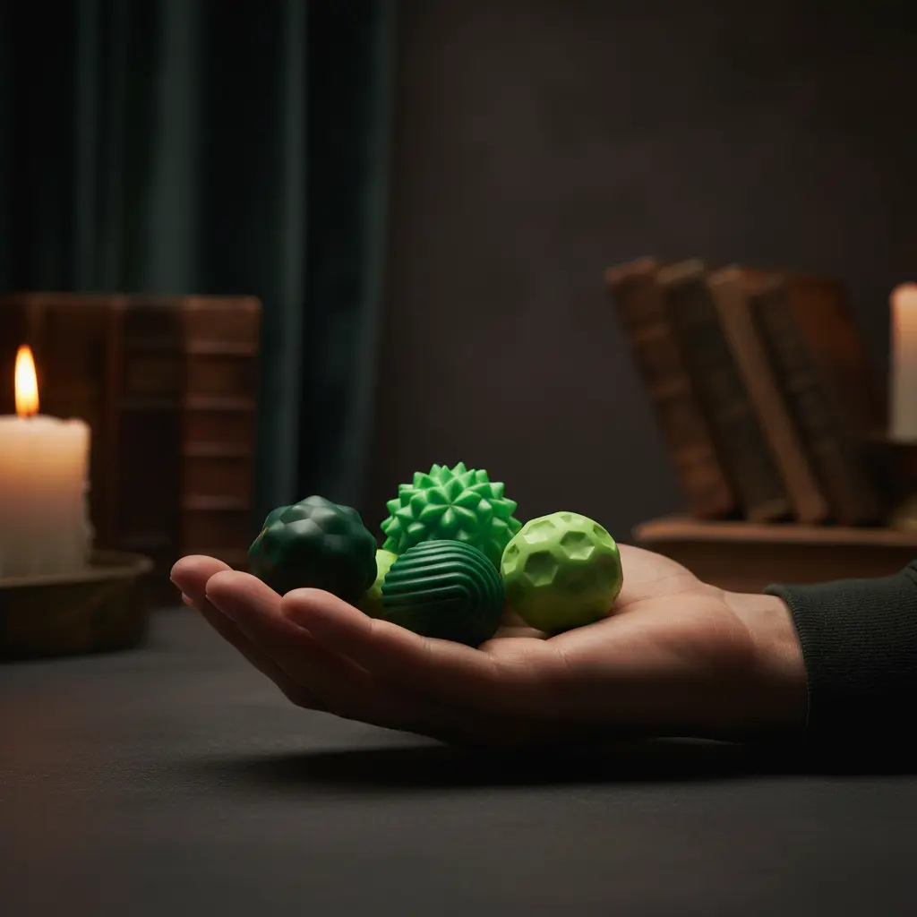 The Calm Grip — Magnetic Sensory Balls
