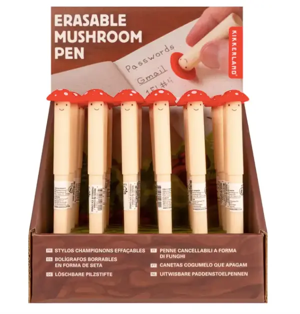 Erasable Mushroom Pen