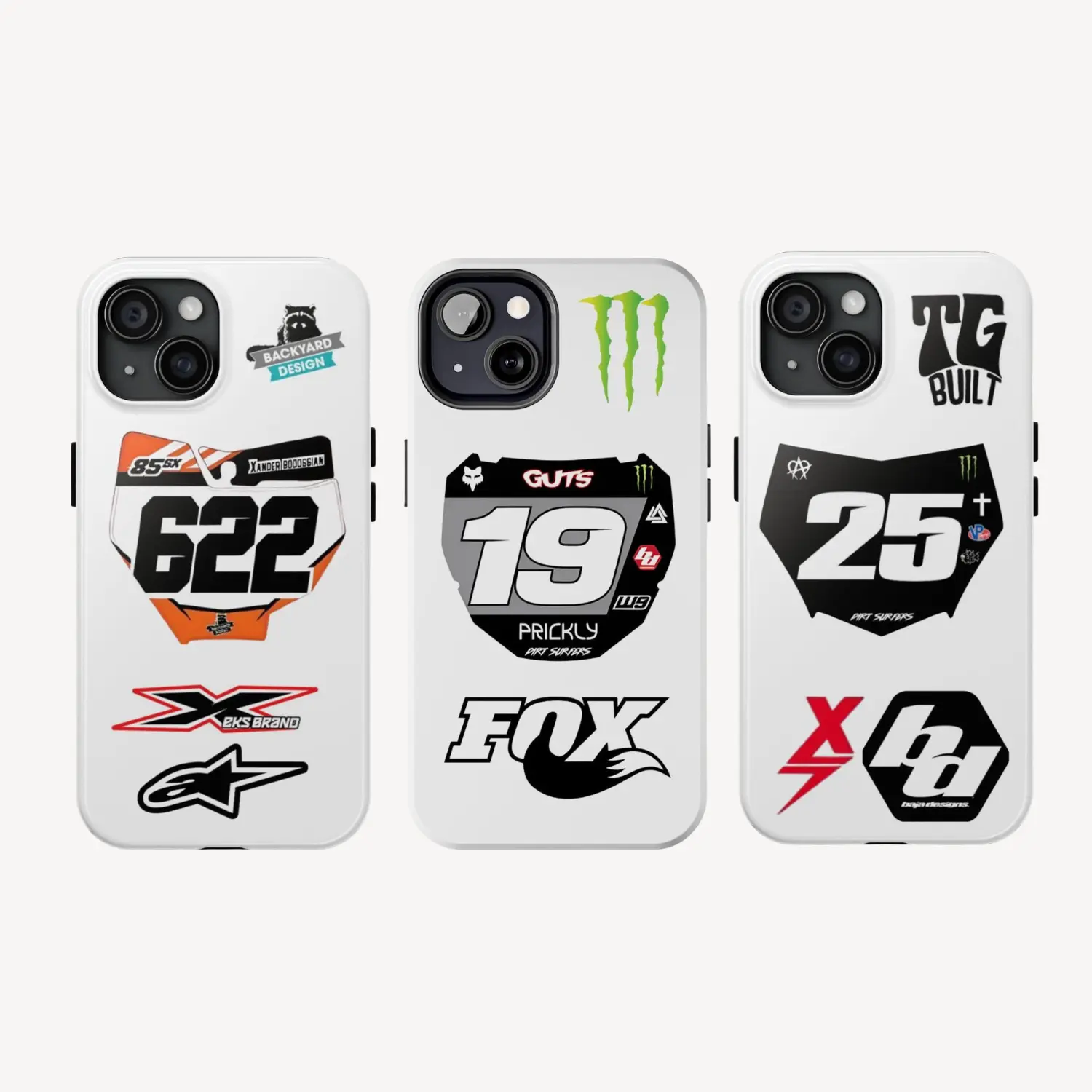 Fox Racing Phone Case Cover for iphone 17 phone case 16 pro max 15 Plus 14 13 12 11 and Samsung S26Ultra S25Plus S24 S23 S22 Cute,clear,military-grade,high-end,durable,shockproof,and drop-resistant 2-in-1 glossy phone case