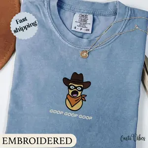 The Burnt Peanut GOOP Bungulator Retro 90s Aesthetic Heavyweight Premium Cotton Quality Womenswear Menswear Unisex Comfortable Top Comfort Colors and Gildan