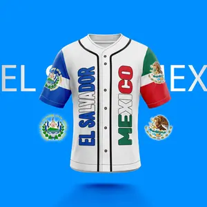 Mexico & El Salvador Jersey, Unisex, Street Wear