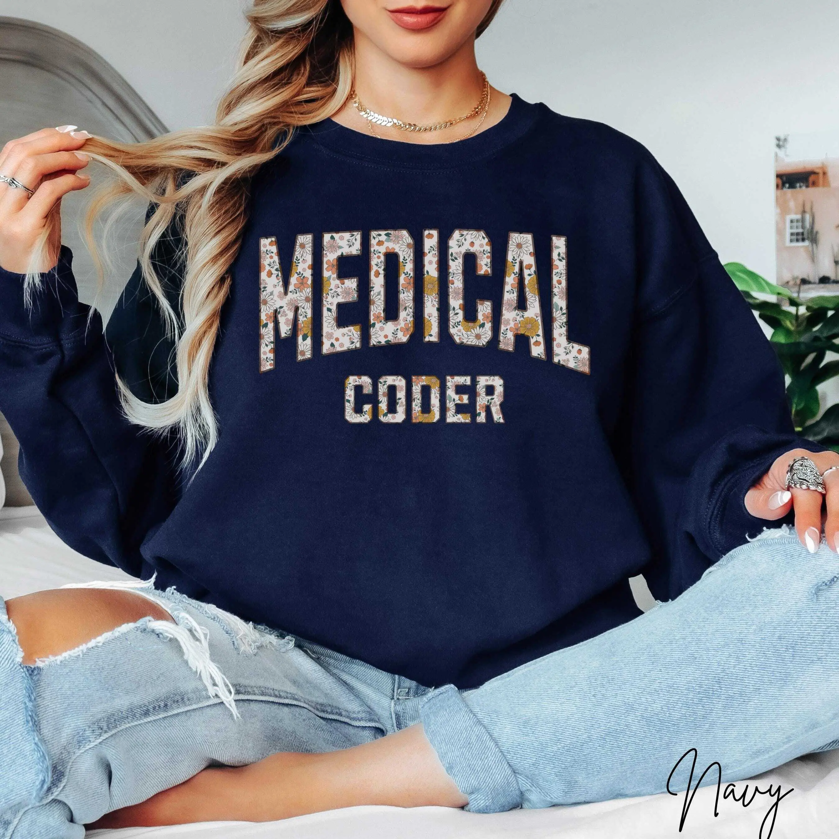 Medical Coder Sweatshirt Medical Coding Department, Medical Coder Crewneck Graduation Gift, Billing Specialist Shirt, Medical Biller