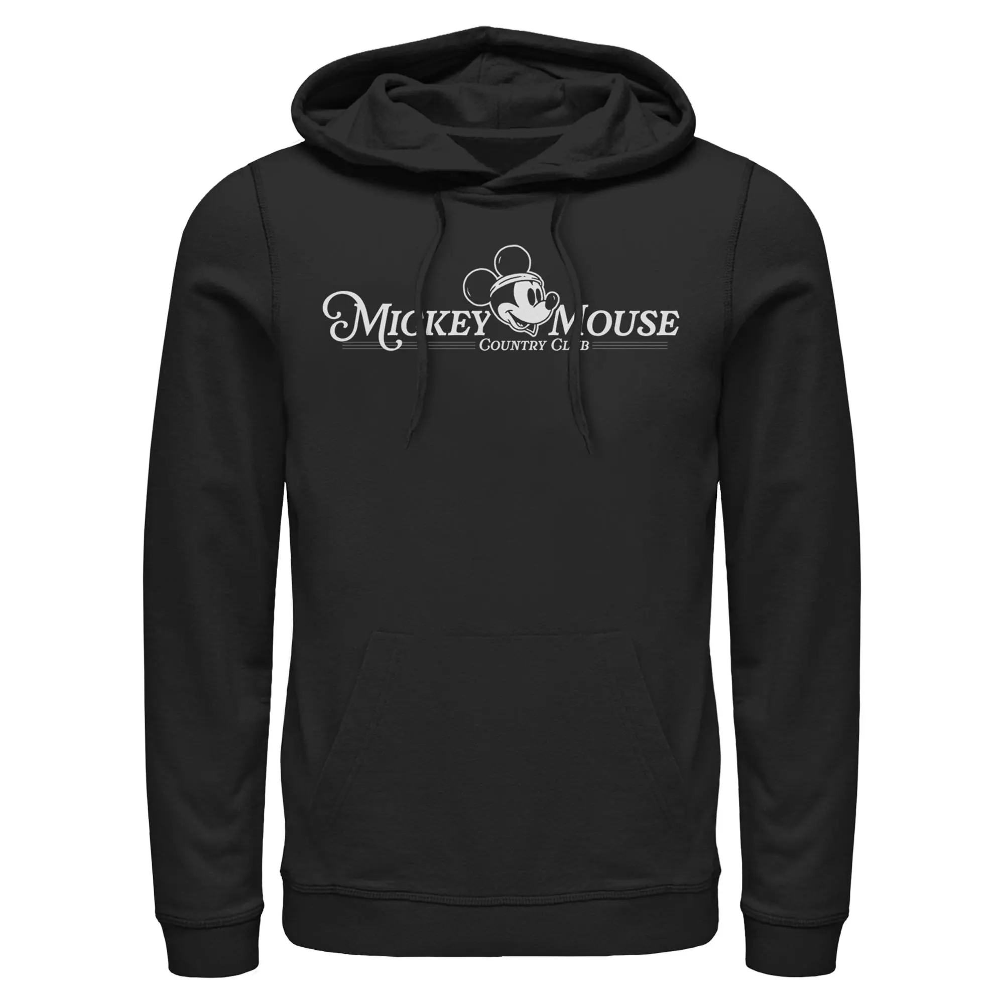 Mens Mickey & Friends Country Club Mickey Lightweight Hoodie