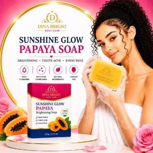 SUNSHINE GLOW PAPAYA SOAP.