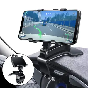 Universal Car Phone Holder Mount 360 Degrees Rotation Dashboard Phone Holder [Upgrade Clip Never Fall] car Phone Mount for iPhone,Samsung,Google