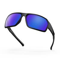 matte Black-smok Frame, Smoke-cobalt Mirror