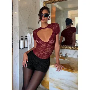 Giallo Bodysuit Burgundy