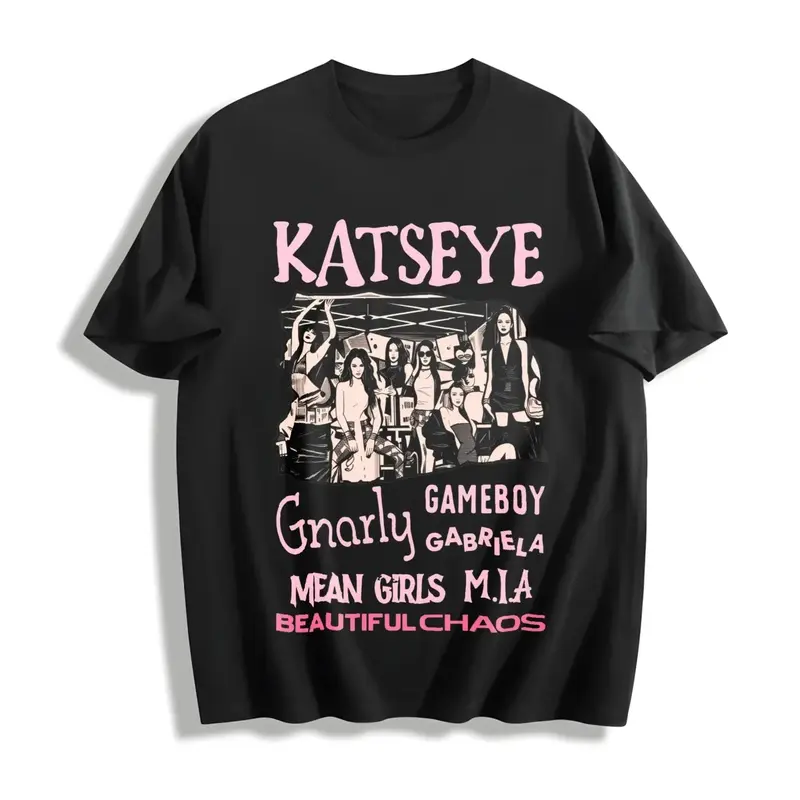 Katseye Beautiful Chaos Tracklist Shirt, Katseye Kpop Shirt, Katseye Gnarly Shirt, Gabriela Shirt, Katseye Soft is Strong Tee